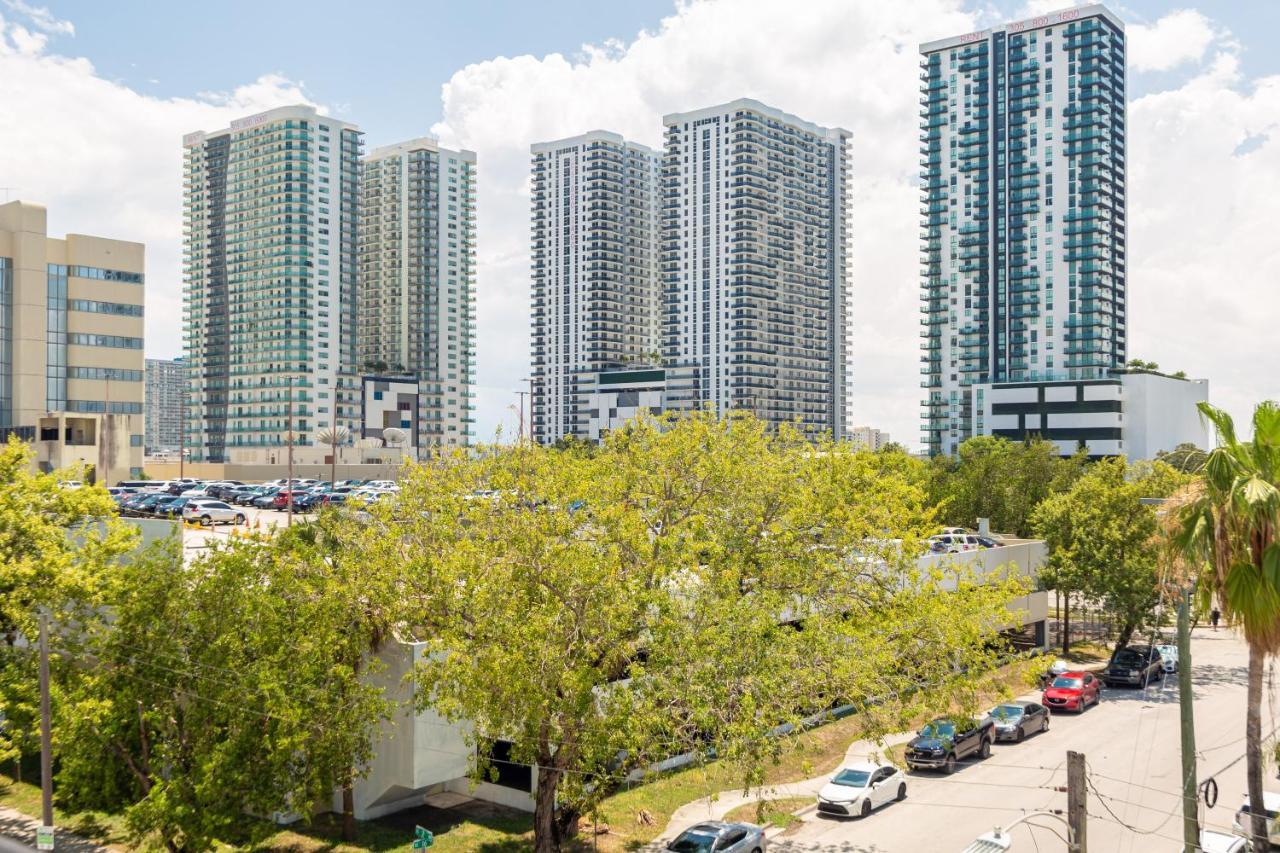 Home Miami Downtown With Balcony - 5 Minutes From Wynwood & Port - Art District Near Beach Ngoại thất bức ảnh