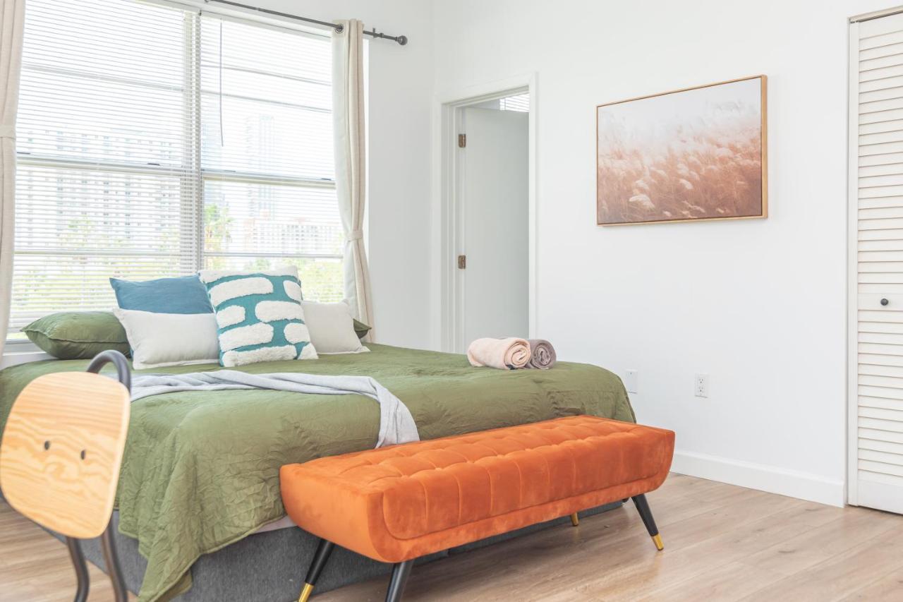 Home Miami Downtown With Balcony - 5 Minutes From Wynwood & Port - Art District Near Beach Ngoại thất bức ảnh