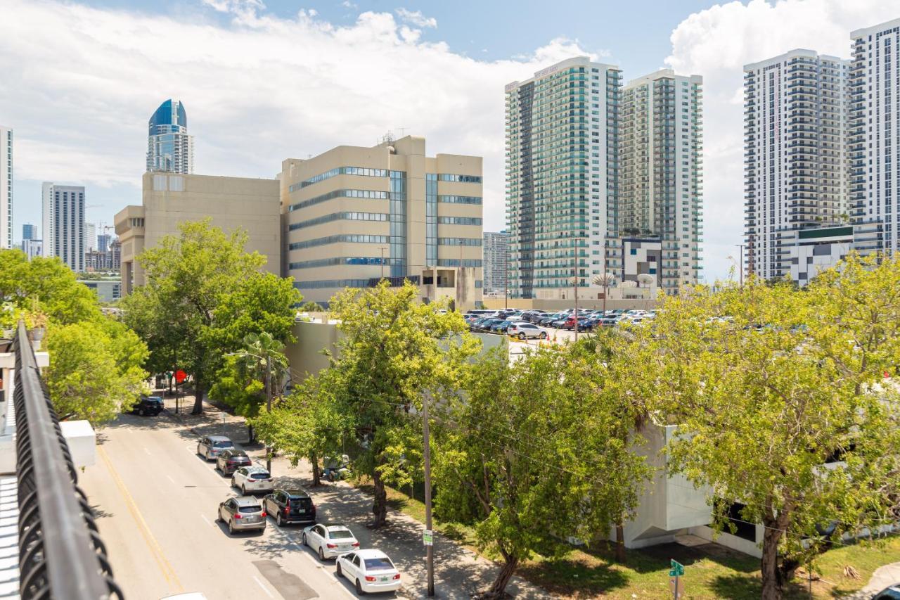 Home Miami Downtown With Balcony - 5 Minutes From Wynwood & Port - Art District Near Beach Ngoại thất bức ảnh